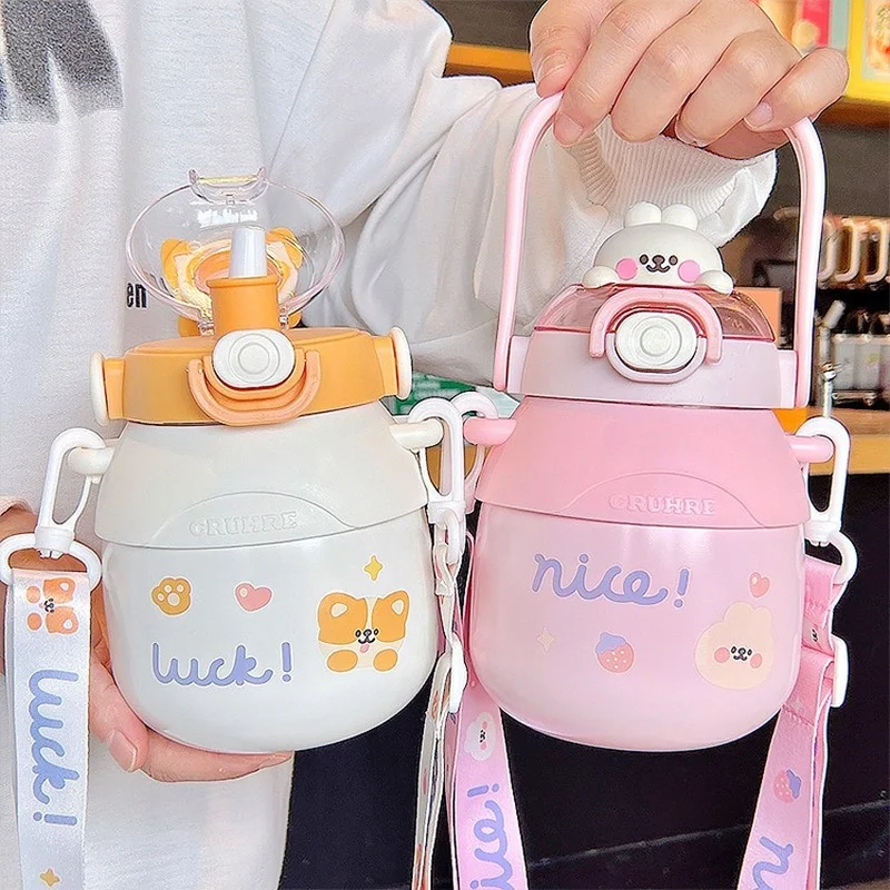 780ml Cute Children's Pot Belly Cup Insulation Cup 316 Stainless Steel Water Cup with Straw
780ml Cute Children's Pot Belly Cup Insulation Cup 316 Stainless Steel Water Cup with Straw