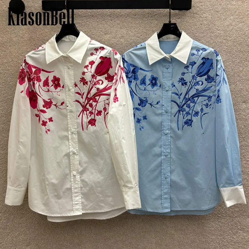 7,9 KlasonBell Женская модная рубашка в праздничном стиле с восточным принтом и длинным рукавом, комбинированная цветная свободная универсальная хлопковая блузка
7,9 KlasonBell Женская модная рубашка в праздничном стиле с восточным принтом и длинным рукавом, комбинированная цветная свободная универсальная хлопковая блузка