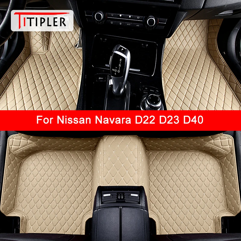 TITIPLER Custom Car Floor Mats For Nissan Navara D22 D23 D40 Auto Accessories Foot Carpet
TITIPLER Custom Car Floor Mats For Nissan Navara D22 D23 D40 Auto Accessories Foot Carpet