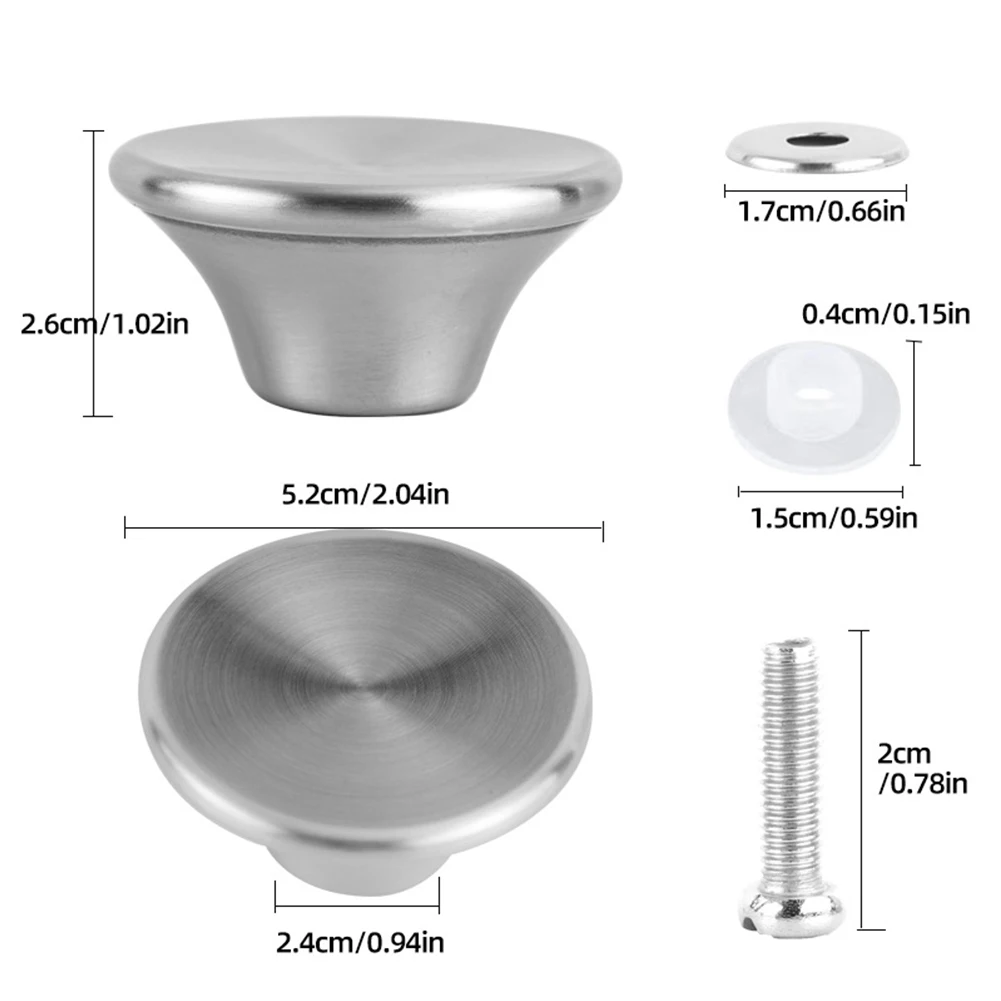 Highly Compatible Pot Lid Knobs Pot Cover Handle Universal 2pcs Household Hardware Oven Knob Ranges Accessories
Highly Compatible Pot Lid Knobs Pot Cover Handle Universal 2pcs Household Hardware Oven Knob Ranges Accessories