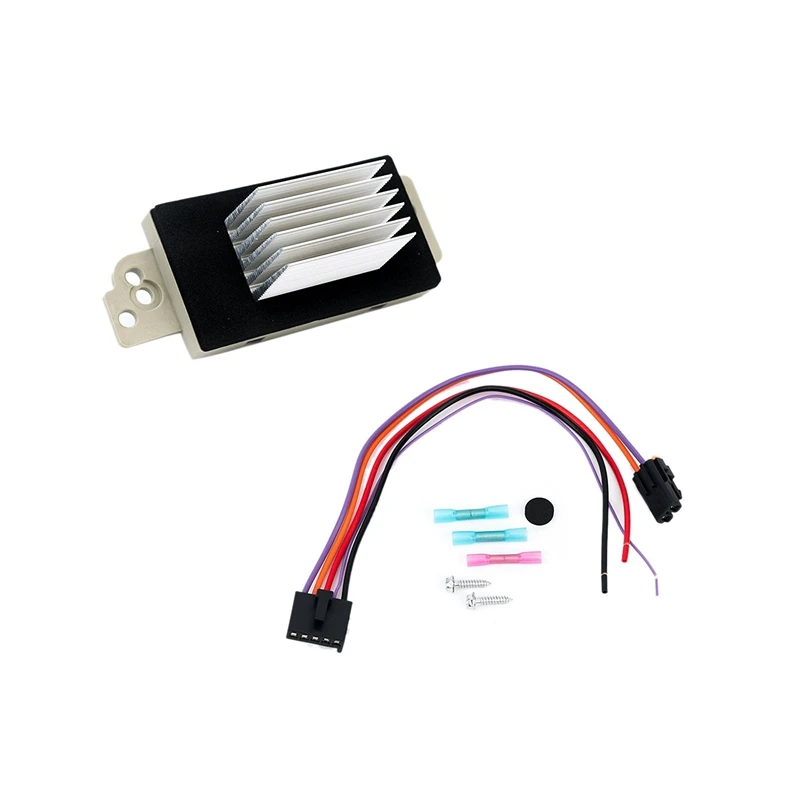 Blower Speed Resistor Resistor Kit For Chevrolet Silverado150 Tahoe Suburban Sierra Yukon 1581773 89019351 1581773
Blower Speed Resistor Resistor Kit For Chevrolet Silverado150 Tahoe Suburban Sierra Yukon 1581773 89019351 1581773