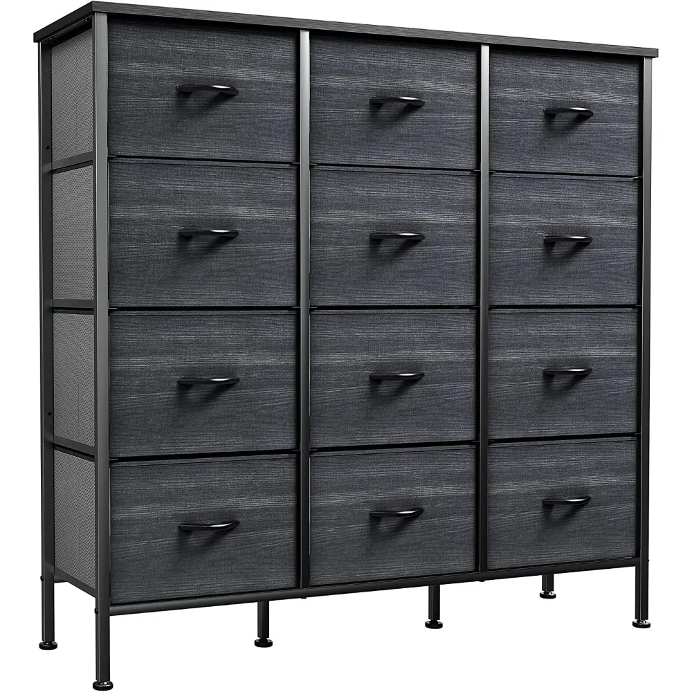 12-Drawer Fabric Dresser, Furniture Storage Tower Cabinet, Organizer for Living Room, Closet & Nursery, Sturdy Steel Frame,
12-Drawer Fabric Dresser, Furniture Storage Tower Cabinet, Organizer for Living Room, Closet & Nursery, Sturdy Steel Frame,