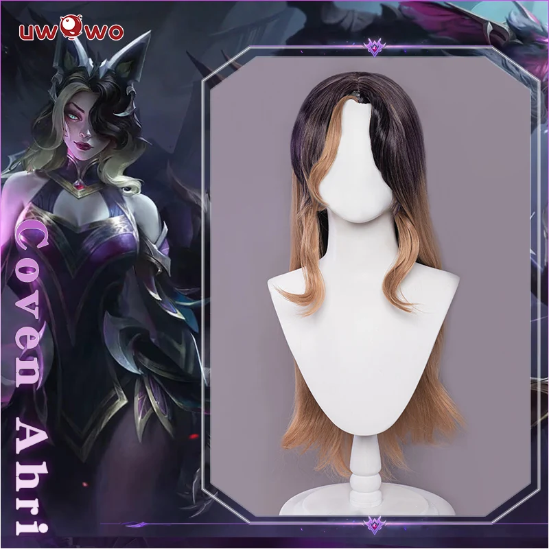 UWOWO Coven Ahri Cosplay Wig Game League of Legend Cosplay Ahri Wig Witch Halloween Hair 75cm Purple Linen Hair
UWOWO Coven Ahri Cosplay Wig Game League of Legend Cosplay Ahri Wig Witch Halloween Hair 75cm Purple Linen Hair