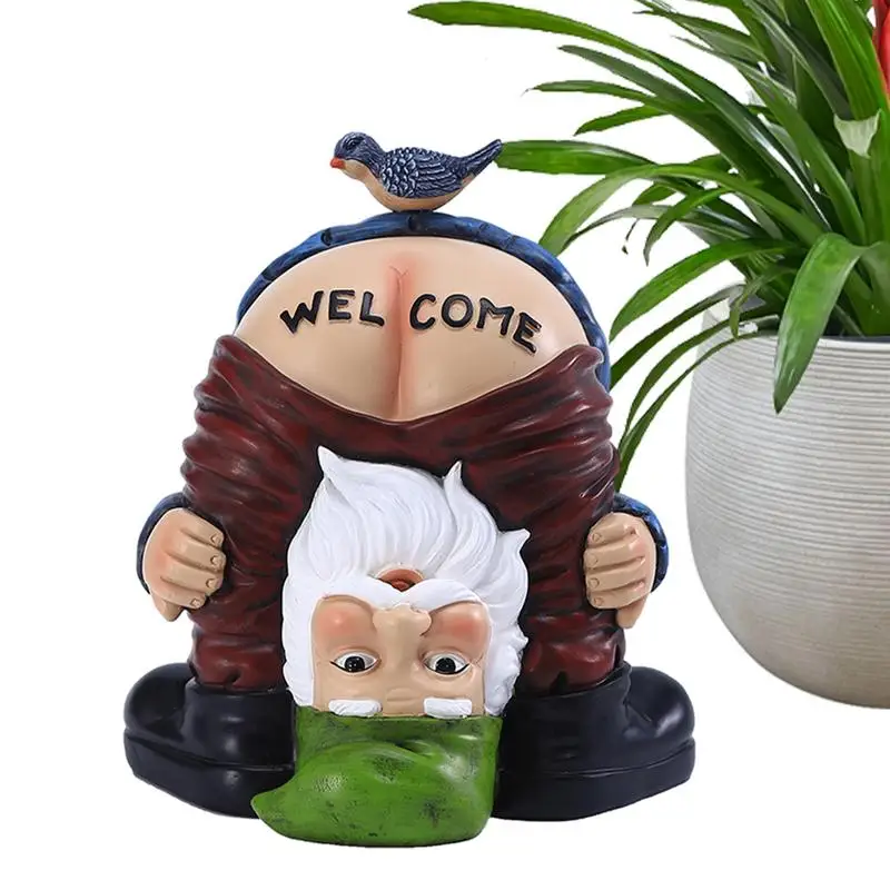 Gnome Garden Decor Portable Decorative Figurine With Light Outdoor Garden Naughty Gnomes Handstand Statue For Lawn Porch Balconi
Gnome Garden Decor Portable Decorative Figurine With Light Outdoor Garden Naughty Gnomes Handstand Statue For Lawn Porch Balconi