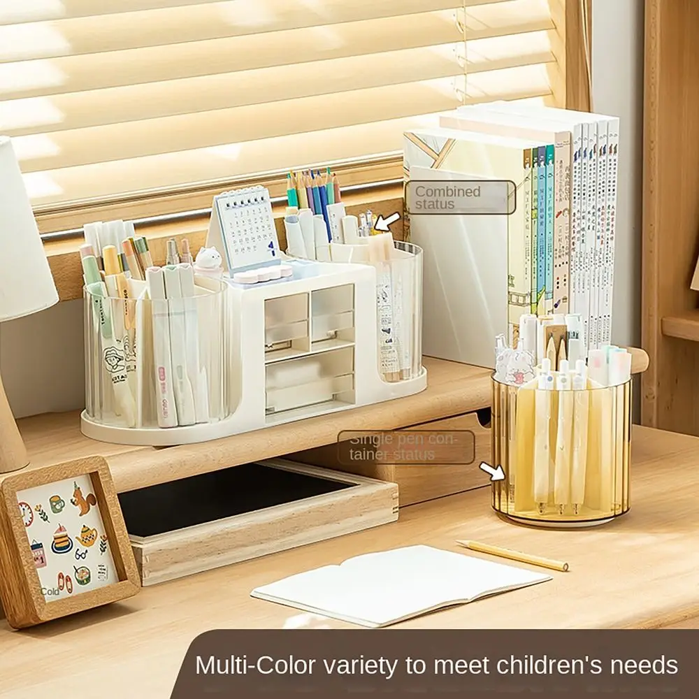 Desk Stationery Storage Drawer Pen Holder Large Capacity Double Rotation Pen Storage Box INS Style Transparent Pencil Container
Desk Stationery Storage Drawer Pen Holder Large Capacity Double Rotation Pen Storage Box INS Style Transparent Pencil Container