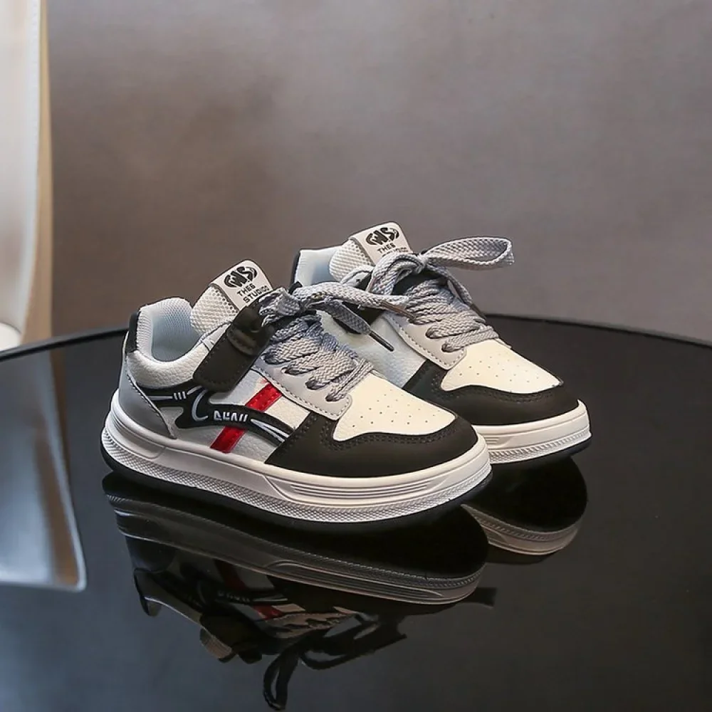 أحذية رياضية من جلد البولي يوريثان للأطفال، أحذية رياضية عصرية للمراهقين، أحذية رياضية مضادة للانزلاق ومقاومة للماء للأولاد والبنات أحذية رياضية من جلد البولي يوريثان للأطفال، أحذية رياضية عصرية للمراهقين، أحذية رياضية مضادة للانزلاق ومقاومة للماء للأولاد والبنات