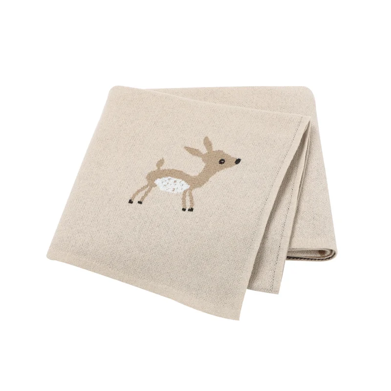 Baby Blankets Knitted Super Soft Newborn Infant Cotton Stroller Bed Sleeping Covers Cute Deer Toddler Girls Boys Sofa Crib Quilt
Baby Blankets Knitted Super Soft Newborn Infant Cotton Stroller Bed Sleeping Covers Cute Deer Toddler Girls Boys Sofa Crib Quilt