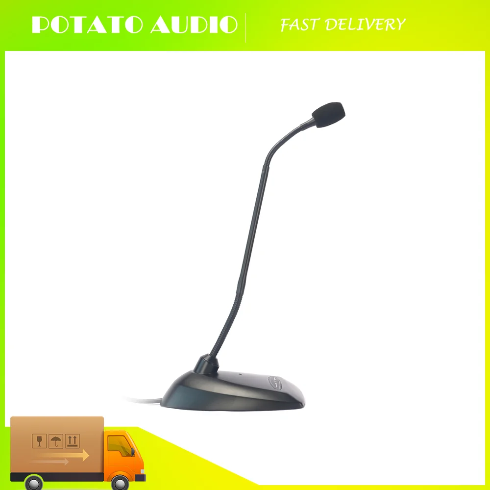 

Desktop Gooseneck Capacitor Microphone MX-412 MX-418 Conference Podium Video Conference Lecture Streaming XLR Wired Mic