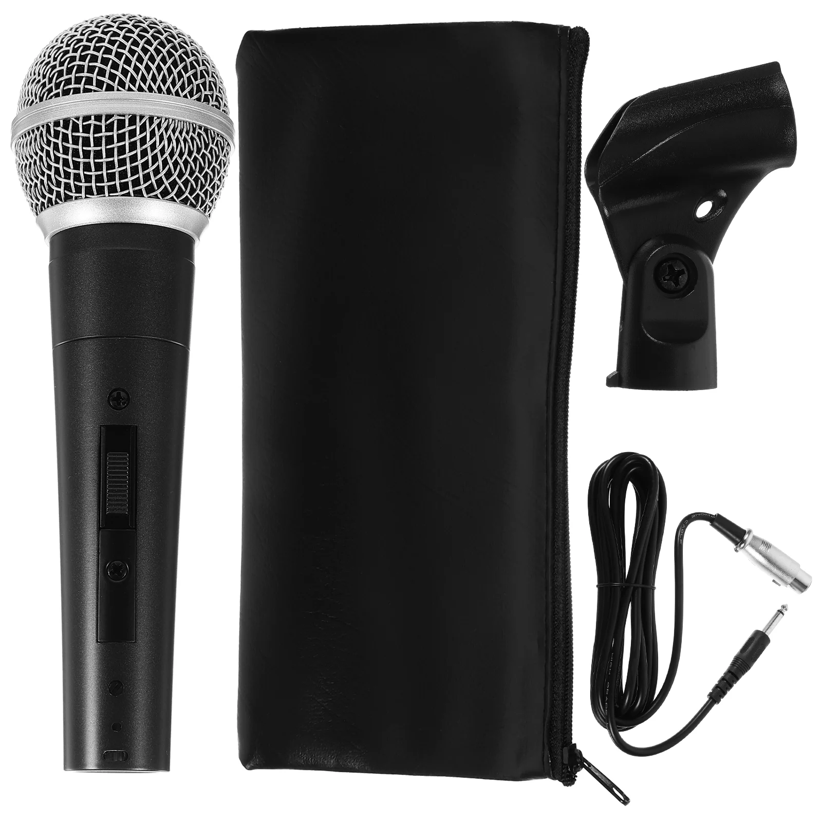 Handheld Microphone Speakers Microphone Dynamic Vocal Mic with Cable and Mic Clip 
Handheld Microphone Speakers Microphone Dynamic Vocal Mic with Cable and Mic Clip
