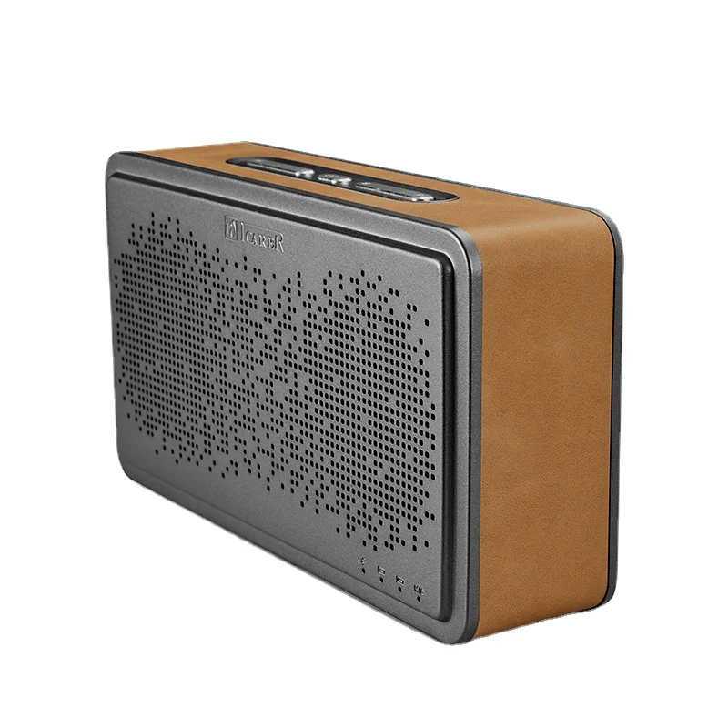 Leather Hifi Audio Portable Party Best Vibration Wireless Portable MP3 Radio Player Speaker
Leather Hifi Audio Portable Party Best Vibration Wireless Portable MP3 Radio Player Speaker