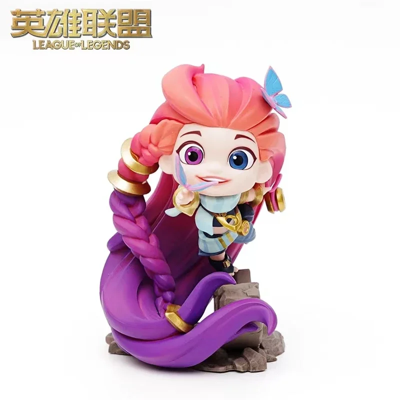 

In Stock Original League of Legends Zoe Aspect of Twilight Figure 18Cm Anime Action Figurine Model Toys for Boys Gift