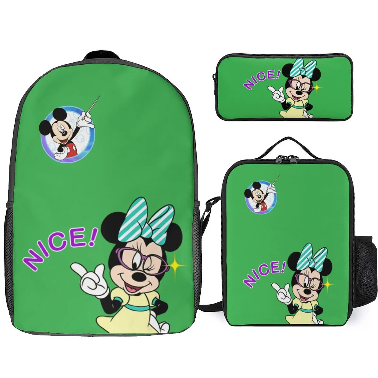 2023 Disney New Design Schoolbag Set Customized Three Piece Set Pattern High Capacity Computer Edition Multi layered Portable
2023 Disney New Design Schoolbag Set Customized Three Piece Set Pattern High Capacity Computer Edition Multi layered Portable