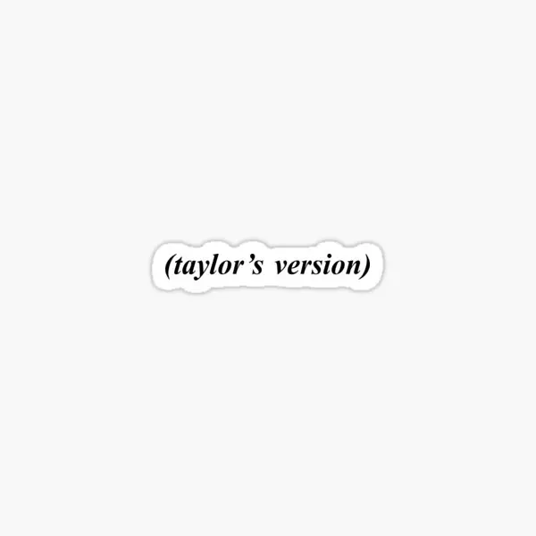 Taylor Is Version 5PCS Stickers for Cute Room Stickers Wall Bumper Luggage Cartoon Anime Home Window Background Decorations
Taylor Is Version 5PCS Stickers for Cute Room Stickers Wall Bumper Luggage Cartoon Anime Home Window Background Decorations