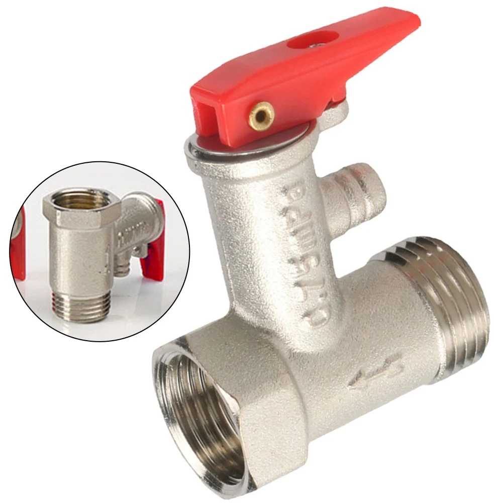 Pressure Relief Reducing Valve 0.7mpa Brass DN15 Electric Water Heater System G1/2\" Prevent Water Backflow Thread
Pressure Relief Reducing Valve 0.7mpa Brass DN15 Electric Water Heater System G1/2\" Prevent Water Backflow Thread