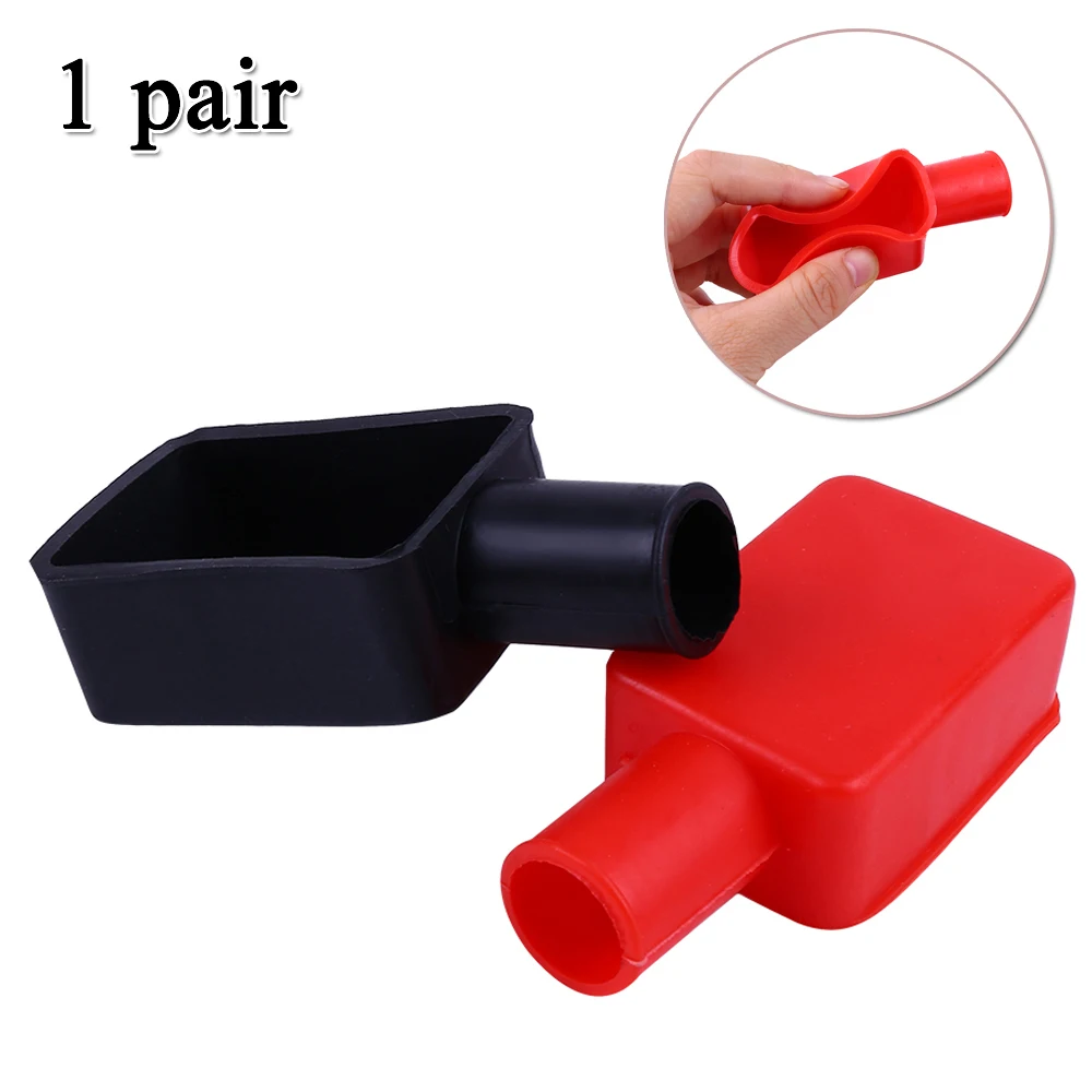 1 Pair Car Positive & Negative Battery Terminal Insulating Cap Rubber Straight Square Cover Protector Wire Cables Connector Kit
1 Pair Car Positive & Negative Battery Terminal Insulating Cap Rubber Straight Square Cover Protector Wire Cables Connector Kit