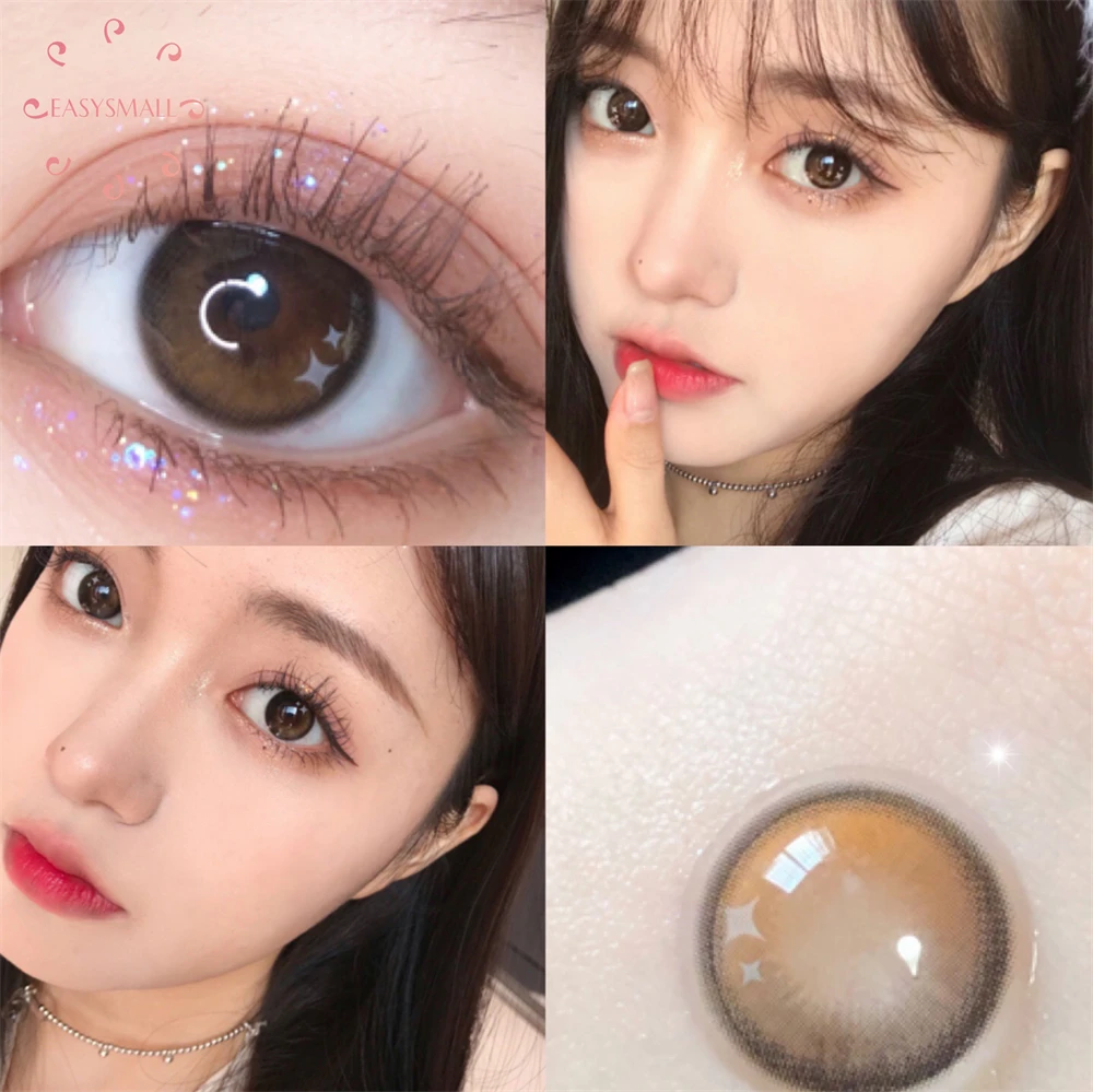 Sesame ball brown Natural Color Lens Eyes Yearly Color Contact Lenses For Eyes small Beauty pupil Contact Lens Eye Cosmetic
Sesame ball brown Natural Color Lens Eyes Yearly Color Contact Lenses For Eyes small Beauty pupil Contact Lens Eye Cosmetic