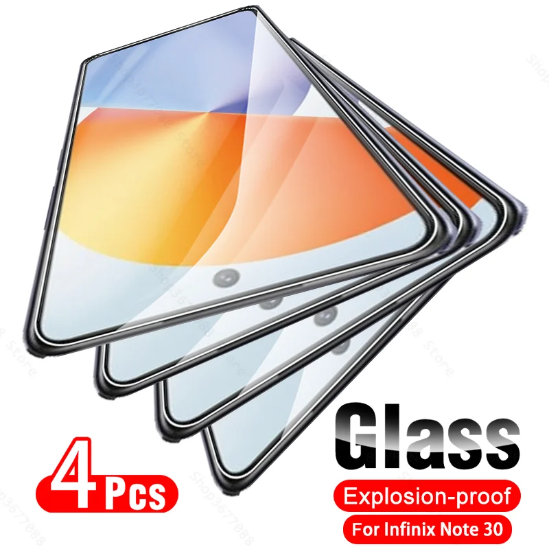 4Pcs For Infinix Note 30 Pro 30i 4G Tempered Glass Infini Note30 5G InfinixNote30 I 30Pro Full Glue Cover Screen Protector Film
4Pcs For Infinix Note 30 Pro 30i 4G Tempered Glass Infini Note30 5G InfinixNote30 I 30Pro Full Glue Cover Screen Protector Film
