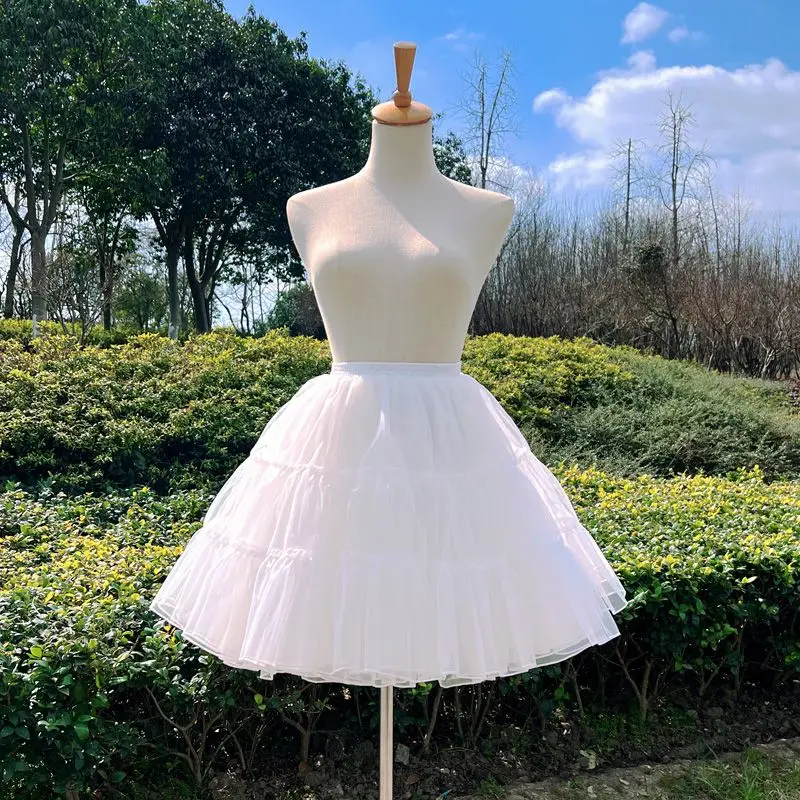 45 55Cm 4 Layers Skirt Support Lolita Boneless Soft Yarn Micro Violence Daily Petticoat Korea Japan
45 55Cm 4 Layers Skirt Support Lolita Boneless Soft Yarn Micro Violence Daily Petticoat Korea Japan