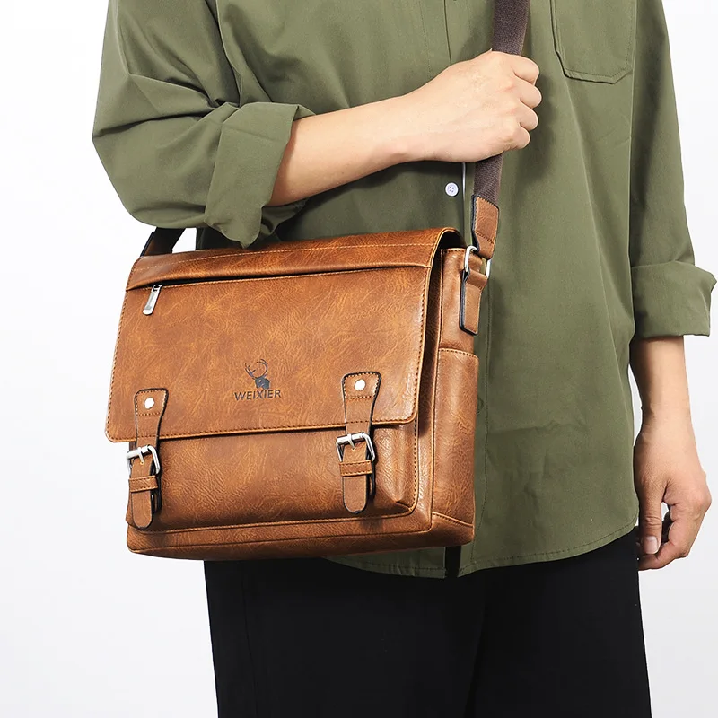 Brand Handbag Messenger Bag Men's Shoulder Bag Laptop Bag Simple Briefcase Business Commuting Waterproof Storage Bag Outdoor
Brand Handbag Messenger Bag Men's Shoulder Bag Laptop Bag Simple Briefcase Business Commuting Waterproof Storage Bag Outdoor