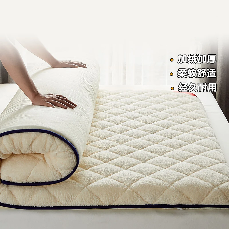 Lamb velvet mattress pad home thickening winter autumn spring student dormitory single double tatami mat sponge pad mattress
Lamb velvet mattress pad home thickening winter autumn spring student dormitory single double tatami mat sponge pad mattress