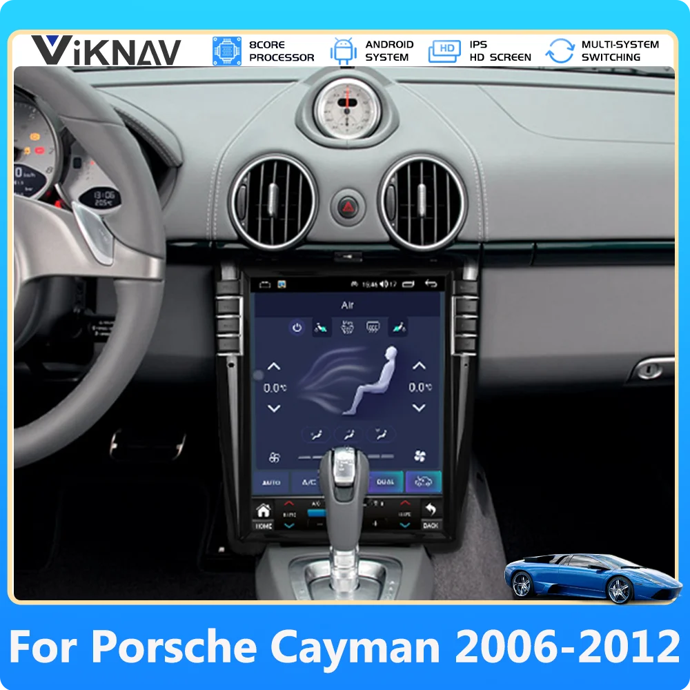 Обновленный автомобильный радиоприемник 128 ГБ для Porsche Cayman 2006-2012, беспроводной CarPlay, сенсорный экран, стерео, Android, автоаудио, стерео, мультимедиа 
Обновленный автомобильный радиоприемник 128 ГБ для Porsche Cayman 2006-2012, беспроводной CarPlay, сенсорный экран, стерео, Android, автоаудио, стерео, мультимедиа