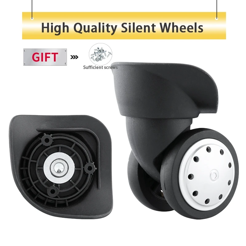 Suitcase Wheel Boarding Case Load-bearing Wheel Suitcase Universal Wheel Bag Noise Reduction Replacement Wear-resistant Casters 
Suitcase Wheel Boarding Case Load-bearing Wheel Suitcase Universal Wheel Bag Noise Reduction Replacement Wear-resistant Casters