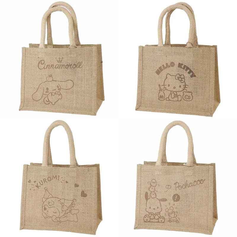 Sanrio Cinnamoroll Kuromi Hellokitty Kawaii Eco-Friendly Casual Cartoon Print Fashion Retro Cinnamoroll Bag Trendy Handbag
Sanrio Cinnamoroll Kuromi Hellokitty Kawaii Eco-Friendly Casual Cartoon Print Fashion Retro Cinnamoroll Bag Trendy Handbag