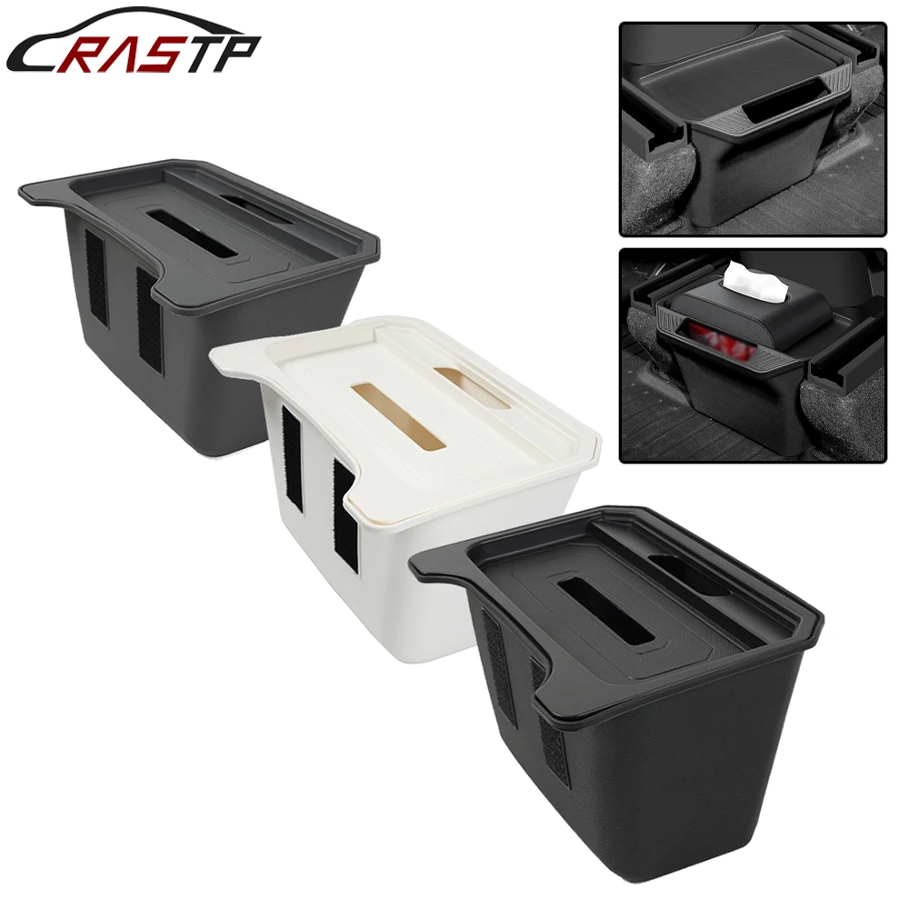 RASTP-TPE Car Under Seat Storage Box Backseat Hanging Mount Bag Storage Box with Cover For 17-22 Tesla Model Y RS-LKT124
RASTP-TPE Car Under Seat Storage Box Backseat Hanging Mount Bag Storage Box with Cover For 17-22 Tesla Model Y RS-LKT124