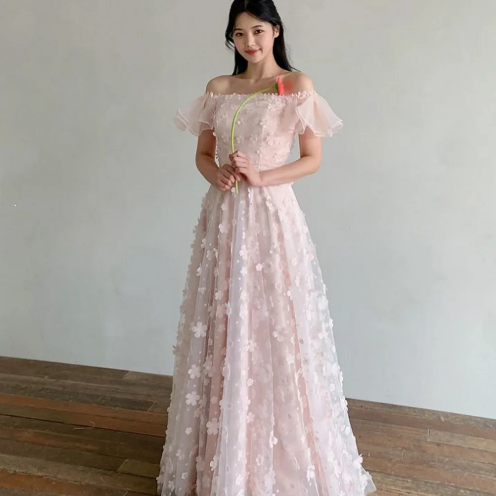 PINK A-Line Off the Shoulder 프롬드레스 Satin Back Style Strapless For Special Events For Women 2024 Wedding Party Dress 연주복드레스
PINK A-Line Off the Shoulder 프롬드레스 Satin Back Style Strapless For Special Events For Women 2024 Wedding Party Dress 연주복드레스