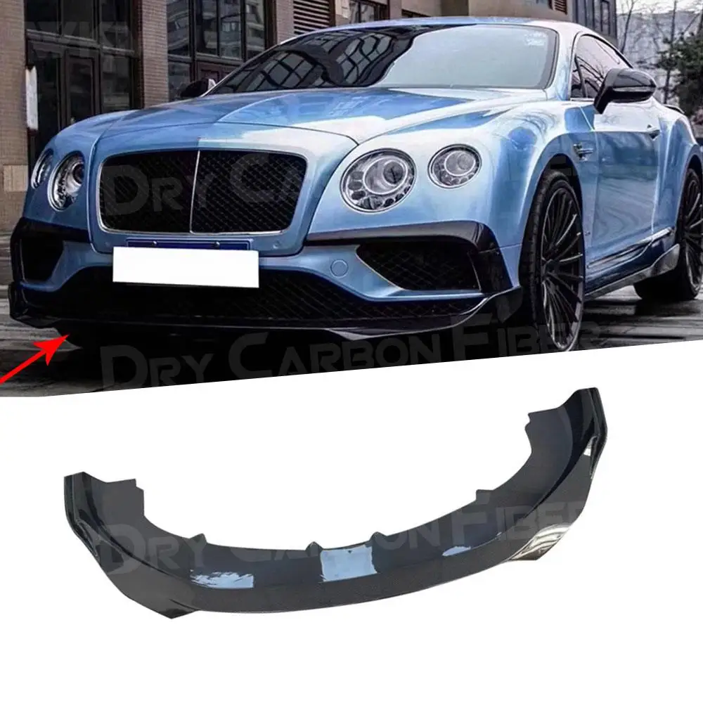 For Bentley Continental GT 2015-2017 ST Style Carbon Fiber Front Bumper Lip Splitter Spoiler Body Kit FRP Front Lip
For Bentley Continental GT 2015-2017 ST Style Carbon Fiber Front Bumper Lip Splitter Spoiler Body Kit FRP Front Lip