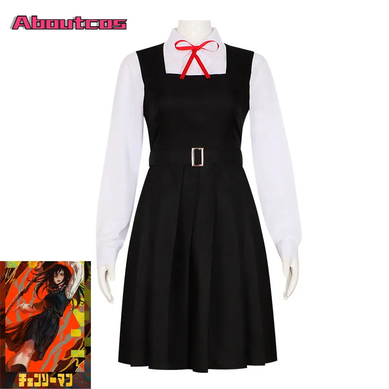 Aboutcos Mitaka Asa Cosplay Costume Anime Chainsaw Man Cosplay Black Uniform Pleated Skirt War Demon Cosplay School Uniform
Aboutcos Mitaka Asa Cosplay Costume Anime Chainsaw Man Cosplay Black Uniform Pleated Skirt War Demon Cosplay School Uniform