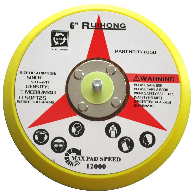Household Sand Disc 150MM 5/16" -24 Thread 6 Inches Circular Orbital Parts Sanding Tool Wheel Workshop Accessories
Household Sand Disc 150MM 5/16" -24 Thread 6 Inches Circular Orbital Parts Sanding Tool Wheel Workshop Accessories