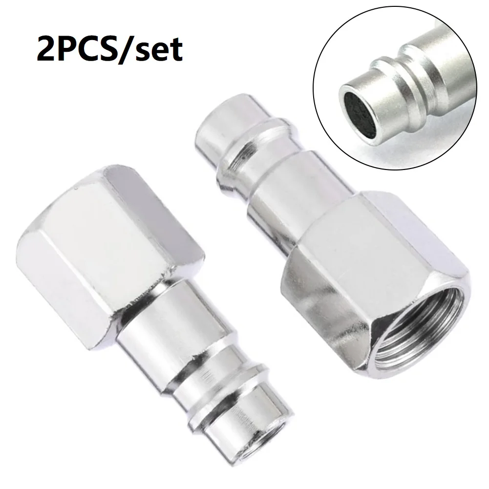 Euro Compressor Air Line Coupler Connector W/ Female 1/4" BSP Thread Quick Connect Release Power Tool Air Compressor Connector
Euro Compressor Air Line Coupler Connector W/ Female 1/4" BSP Thread Quick Connect Release Power Tool Air Compressor Connector