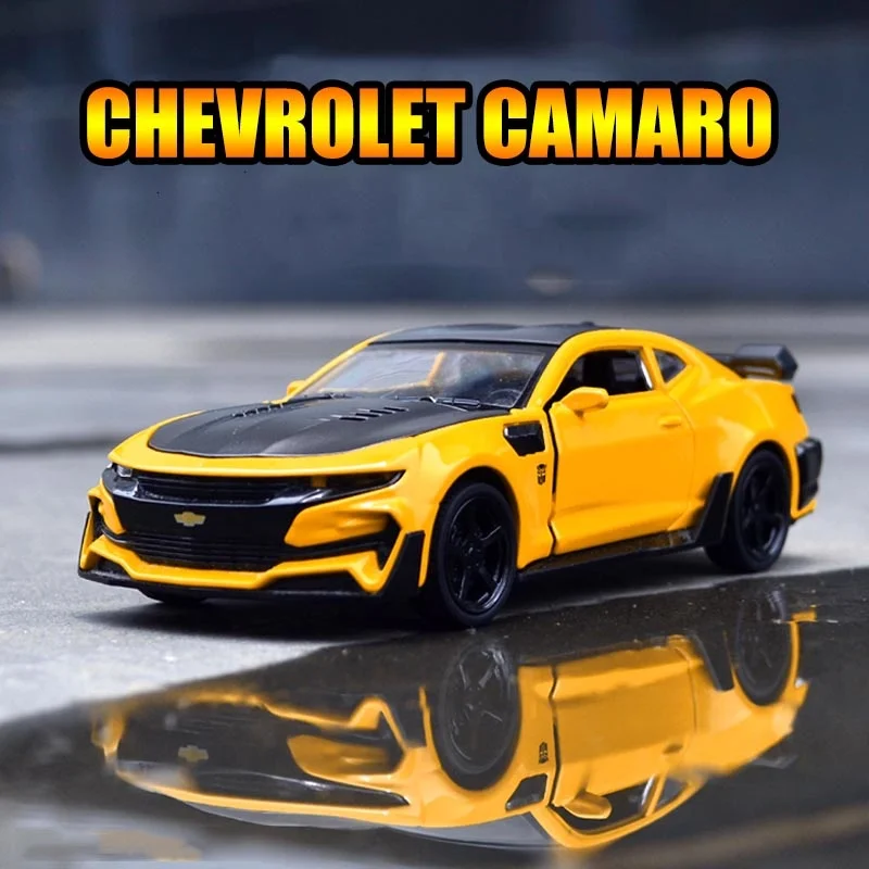 Коллекционные игрушечные автомобили 1/32 модель автомобиля Chevrolet Camaro из сплава