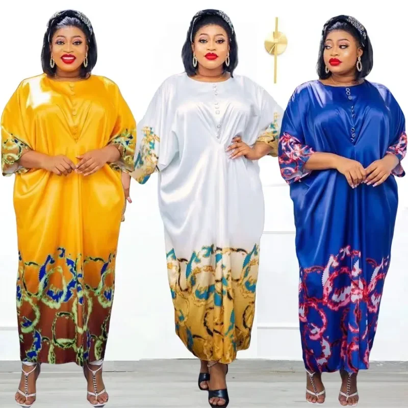 African Dresses For Women Vetement Femme Dashiki Abaya Print Maxi Dress Autumn New Africa Clothes Dashiki Ankara Dresses 2024
African Dresses For Women Vetement Femme Dashiki Abaya Print Maxi Dress Autumn New Africa Clothes Dashiki Ankara Dresses 2024