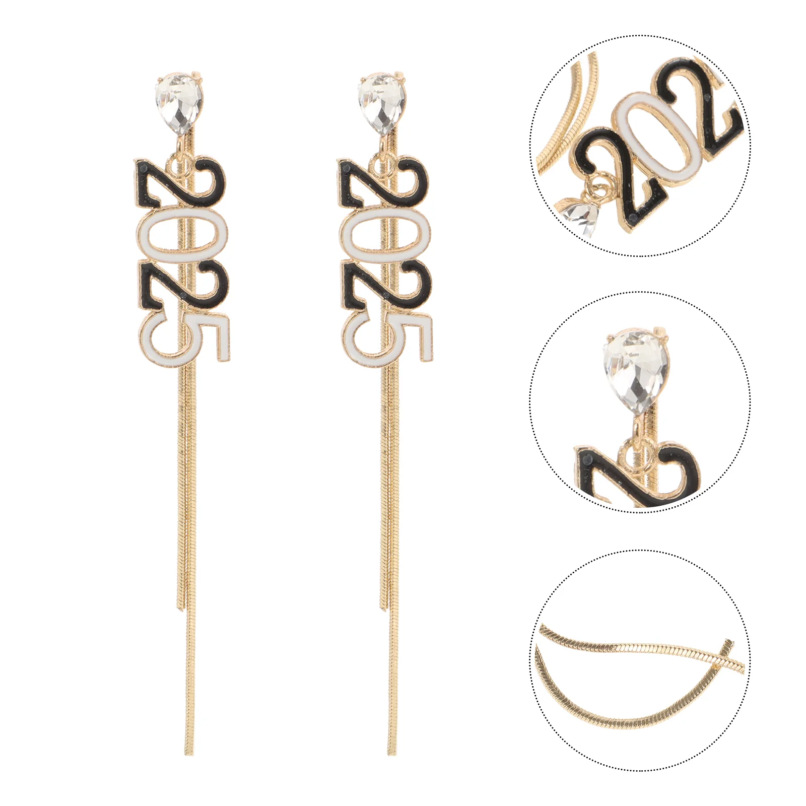 1 Pair of Number Theme Earrings Zinc Alloy Dangle Earrings Delicate Earring Gifts with Tassel
1 Pair of Number Theme Earrings Zinc Alloy Dangle Earrings Delicate Earring Gifts with Tassel