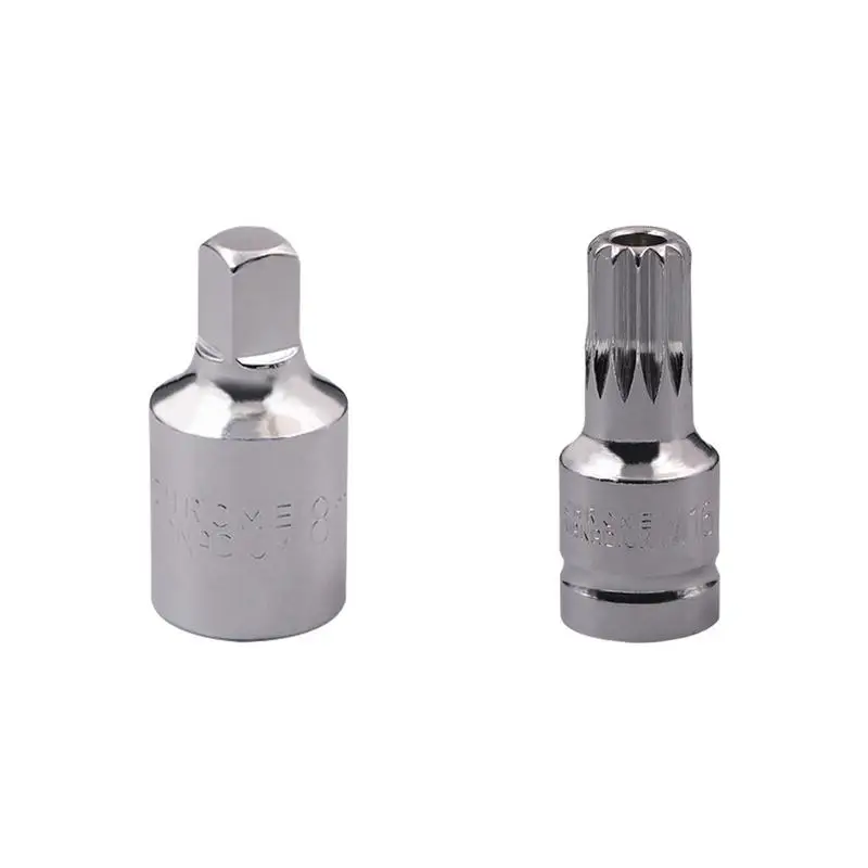 

Drain Plug Socket Chrome Vanadium Steel Square Mouth Bit Socket Tool Quick Release Oil Drain Plug For Transmission Of German