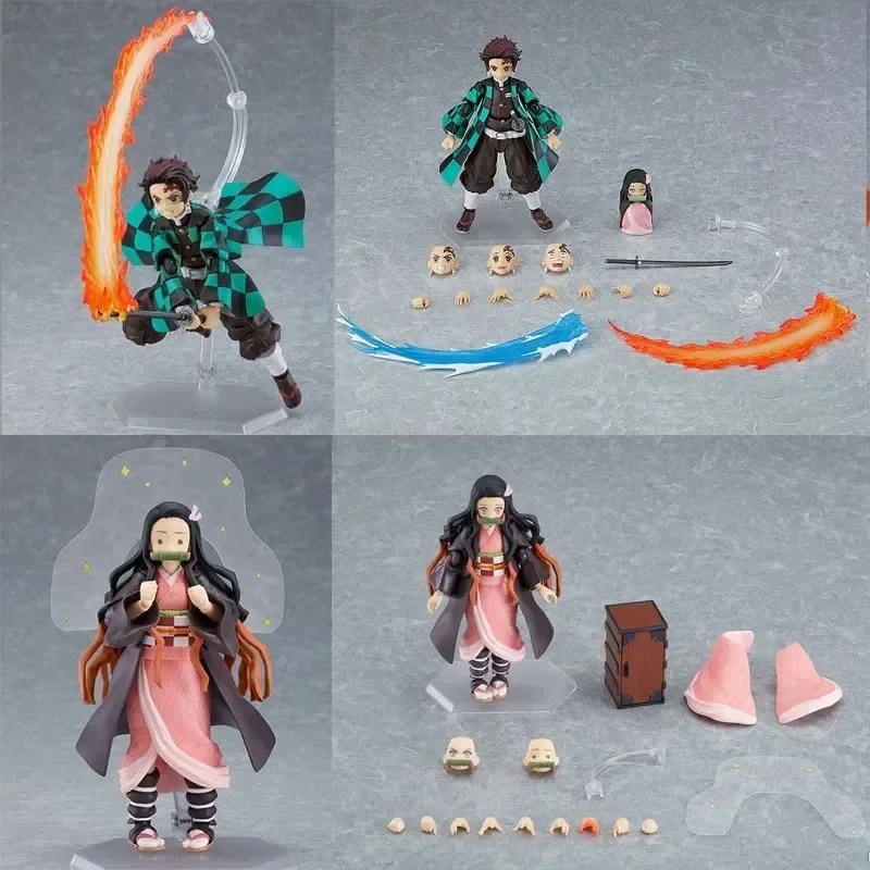 

Figma Demon Slayer Figure Kimetsu no Yaiba Rengoku Kyoujurou 553 Tanjirou 498 Kamado Nezuko Kamado 508 Agatsuma Zenitsu 522 Gift