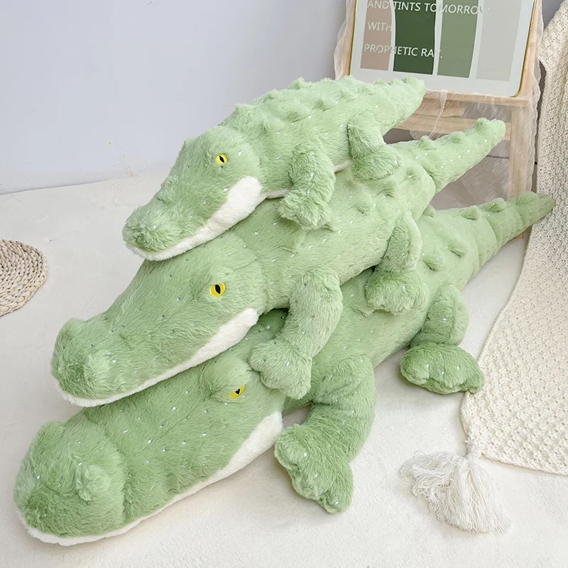 

Гигантская супер милая мягкая кукла-животное крокодил, подушка, плюшевая игрушка, ленивая игрушка, фотография для девушки, подарок на день рождения
