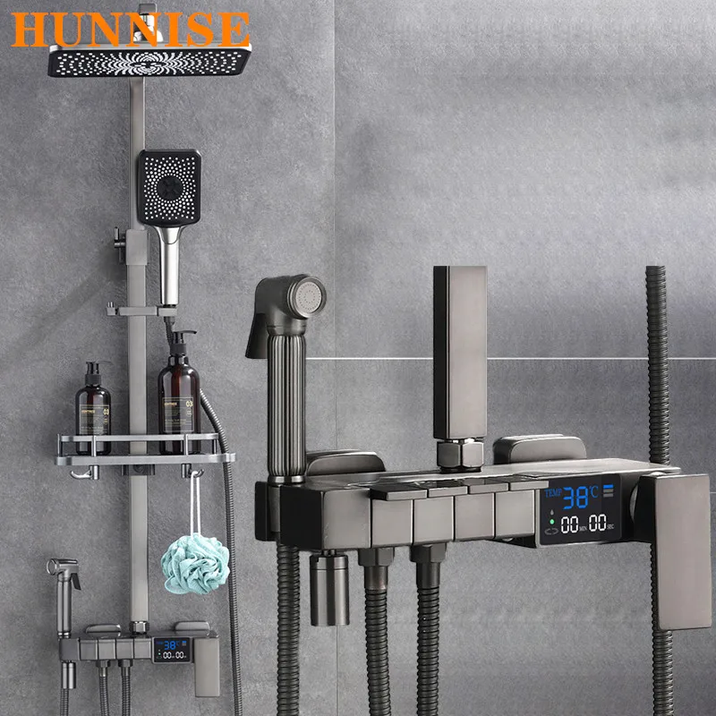 Newly Shower Head for Piano Bathroom Shower Sets Wall-mounted Brass Shower Faucet Sets Digital Bathroom Shower System Mixer
Newly Shower Head for Piano Bathroom Shower Sets Wall-mounted Brass Shower Faucet Sets Digital Bathroom Shower System Mixer