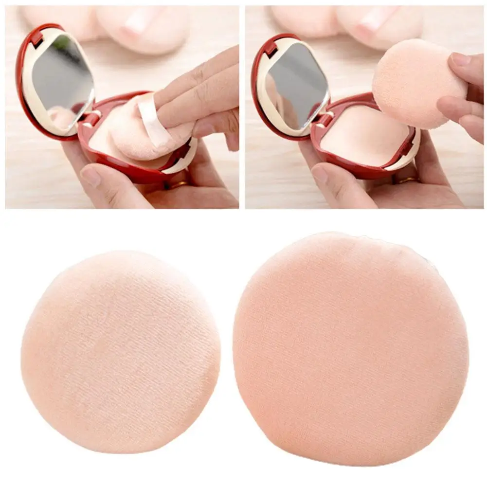 

Facial Powder Foundation Puff Professional Round Shape Portable Soft Makeup Puff Foundation Sponge Cosmetic Tool Beauty D2Y5