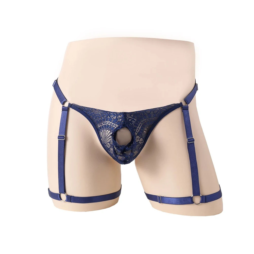 Sexy Men Lace Sissy Briefs Ring Hollow Out Lingerie Leg Garter T-back G-String Jockstrap Solid Underwear Elastic Bikini Panties
Sexy Men Lace Sissy Briefs Ring Hollow Out Lingerie Leg Garter T-back G-String Jockstrap Solid Underwear Elastic Bikini Panties