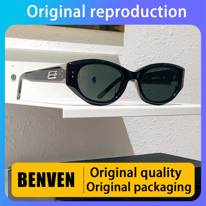 

2024 Acetate Gentle Sunglasses Brand Designer Glasses Women's Fashion Sunglasses Men's Sunglasses Monst Korea GM BENVEN