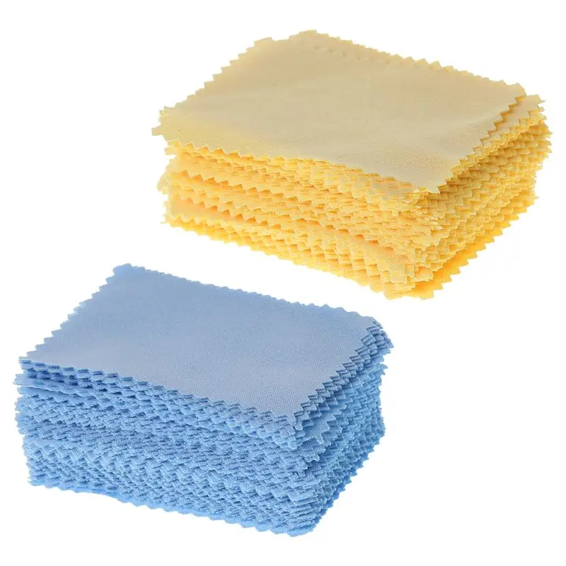 

100 Pcs/Pack Glasses Cloth Lens Cleaner Dust Remover Portable Wipes Non-woven Fa Dropship