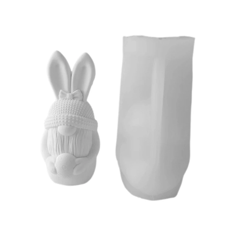 Dwarf Candle Silicone Mold Easter Rabbit Candle Making Mold Resin Casting Mould Home Aromatherapy Decoration DIY Craft 57BD
Dwarf Candle Silicone Mold Easter Rabbit Candle Making Mold Resin Casting Mould Home Aromatherapy Decoration DIY Craft 57BD
