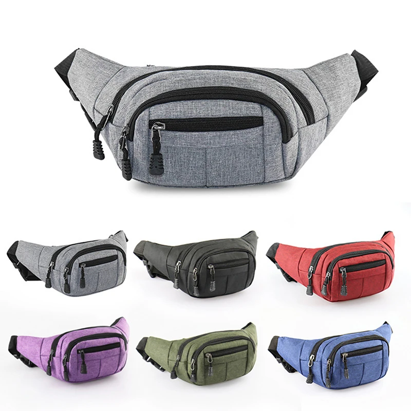 

New Hip Belly Banana Bum Chest Belt For Men Women Waist Bag Male Female Fanny Pack Pouch Murse Purse Kidney Row Bumbag