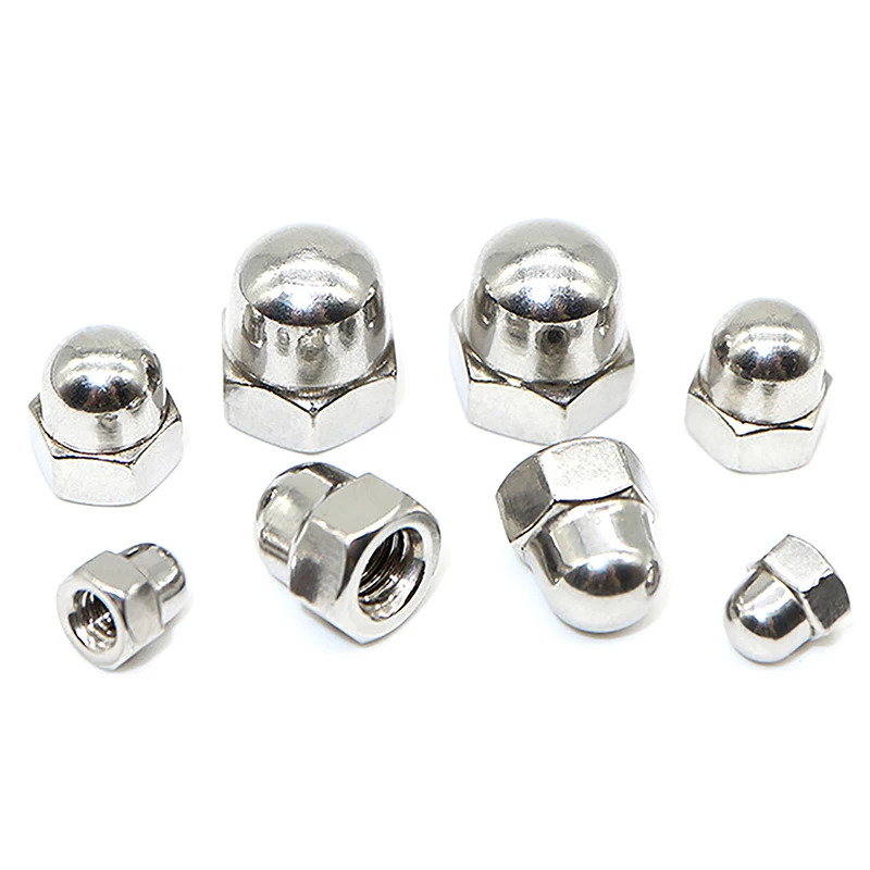 10 шт., декоративные шестигранные купольные гайки M3 M4 M5 M6 M8 M10
10 шт., декоративные шестигранные купольные гайки M3 M4 M5 M6 M8 M10