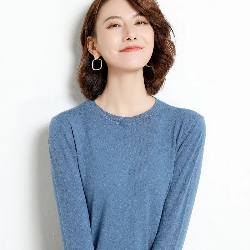 2024 Autumn Winter Women Sweaters Casual Long Sleeve Knitted ONeck Pullover Sweater Basic Solid Jersey Tops Fashion Clothes C192
2024 Autumn Winter Women Sweaters Casual Long Sleeve Knitted ONeck Pullover Sweater Basic Solid Jersey Tops Fashion Clothes C192
