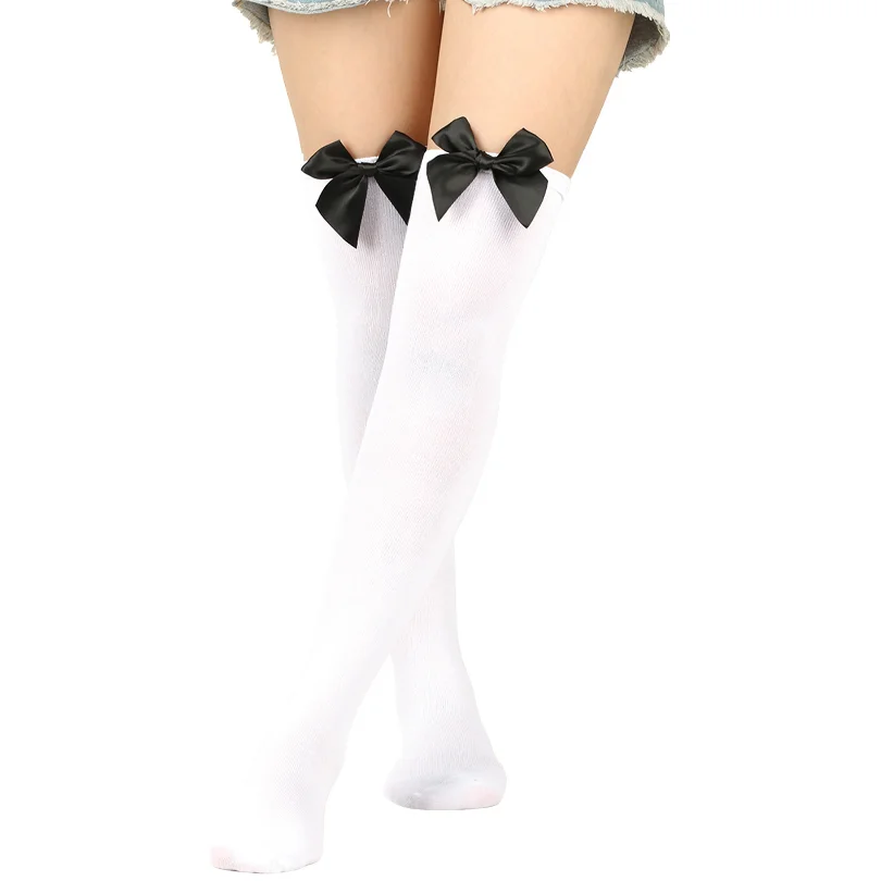 Long Socks Thigh High Stocking Female Womens Winter Bow tie Over Above Knee Socks Ladies Girls Cotton Ladies Socks Christmas
Long Socks Thigh High Stocking Female Womens Winter Bow tie Over Above Knee Socks Ladies Girls Cotton Ladies Socks Christmas