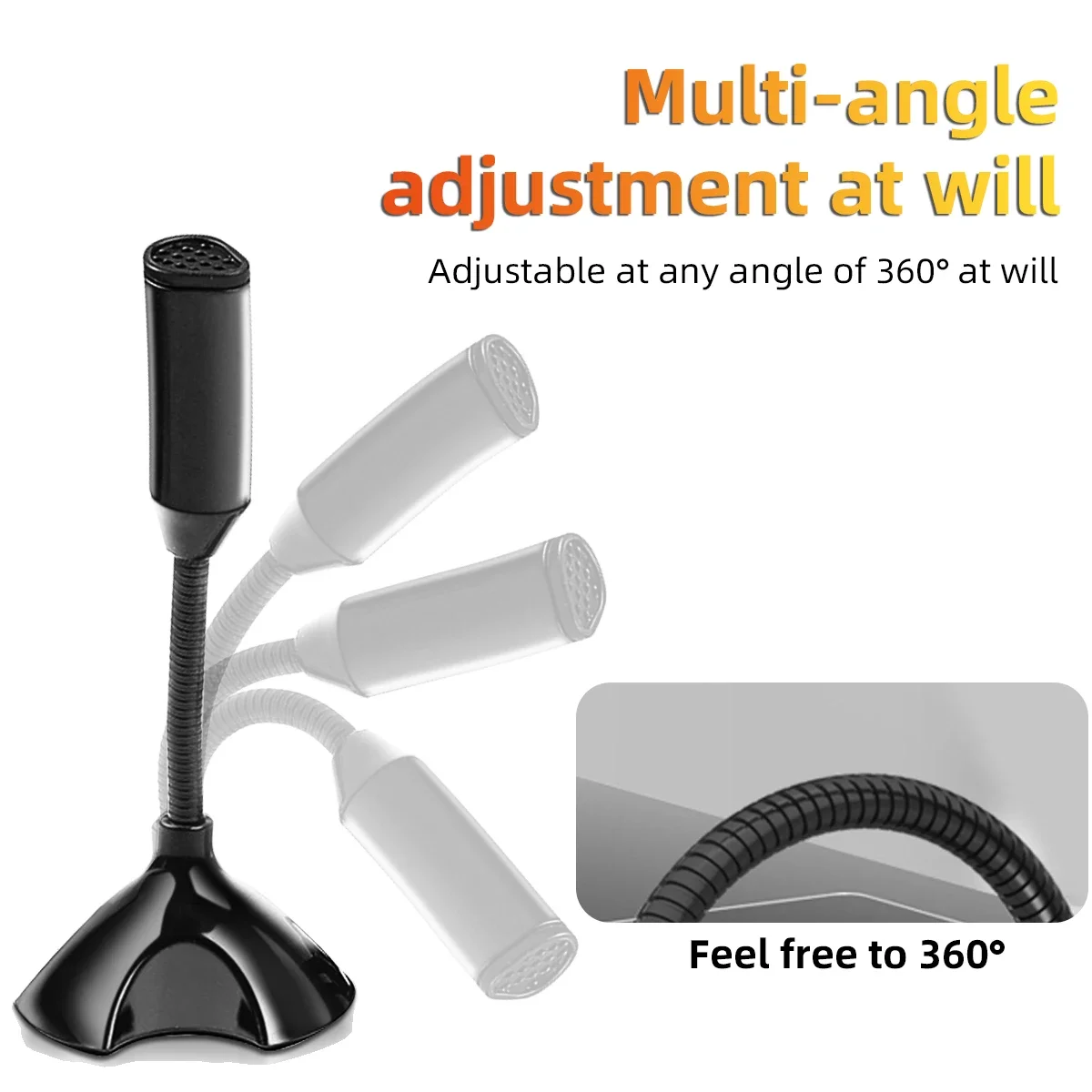 Laptop and Computers Adjustable Studio Singing Gaming Streaming Mikrofon Stand Mic With Holder Desktop USB Microphone
Laptop and Computers Adjustable Studio Singing Gaming Streaming Mikrofon Stand Mic With Holder Desktop USB Microphone